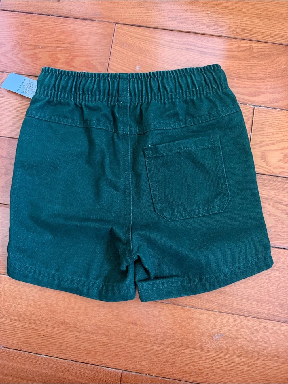Old Navy Beige and Dark Green Kids Cargo Shorts Duo